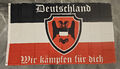 Fahne Flagge Deutschland - Deutsches Reich - Wir kämpfen für dich - 90 x 150 cm