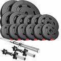 Hop-Sport Hantelset 58 kg Hanteln Kurzhanteln Langhantel Hantelscheiben 30mm