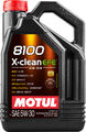 Motul 8100 X-clean EFE 5W-30 Motoröl C2 C3 BMW LL-04 GM Opel VW FIAT 5 Liter