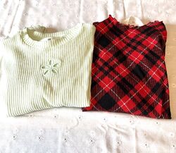 2 Mädchenshirts langarm Gr. 164 von H&M