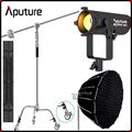 Aputure Light Storm LS 60x Bi-Color LED Video Light +Light Dome SE + C Stand Bag