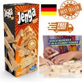 Hasbro Jenga Classic Children's Game that Promotes Reaction Speed 26 x 7.5 x 7.5