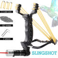 PROFI STEINSCHLEUDER Zwille Sport Schleuder Slingshot Laserkatapult Wild Jagd