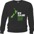 Sweatshirt Sweater New Zealand Neuseeland Down Under Australien Aust Motiv