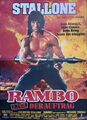 Rambo 2-Der Auftrag-Sylvester Stallone Orginal A1 Plakat