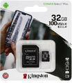 Kingston Canvas Select Plus - Flash-Speicherkarte - 32 GB - Micro SDHC UHS-I 