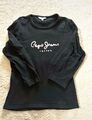 Pepe Jeans T Shirt Damen schwarz Gr. L (S/36)