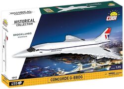 Cobi 1917 Concorde G-BBDG Klemmbausteine Bausatz 455 Teile 1:95