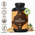 Bio Ashwagandha - 360 Kapseln (BIG PACK) - Hochdosiert 2600mg/Tag - TRUE NATURE®