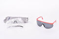 NOS/NIB Santini red Cycling Eyewear with extra lensens from 1980s - 90s