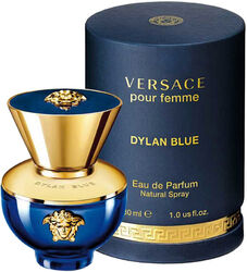 VERSACE FÜR DAMEN DYLAN BLAU 30ML EAU DE PARFUM SPRAY BRANDNEU & VERSIEGELT