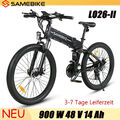 Samebike LO26-II 26 zoll Elektrofahrrad 900W E-Bike Mountain Fatbike 48V 14AH EU