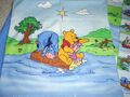 Kinderbettwäsche Bettwäsche Winter 135 x 200 cm Kissen 80x80 cm Winnie the Pooh