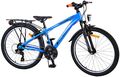 Kinderfahrrad Cross für Jungen 24 Zoll Kinderrad in Blau 18-Gänge