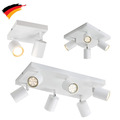 Deckenstrahler LED 2/4/6 flammig schwenkbar Deckenlampe Spot Deckenleuchte GU10