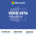 Microsoft Visio 2016 Professional | Retail | Deutsch | Vollversion 32/64 Bit