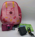 Nikon Coolpix S32 13,2MP Digital Camera Waterproof 10m Pink Used, Charger, SD