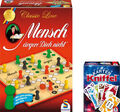 Schmidt Spiele Bundle Mensch ärgere dich nicht Classic Line plus Kniffel Kartens