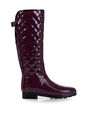 Damen Gummistiefel Hunter Refined Gloss Burgunderrot WFT1031RGL-OXD