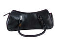 Escada Tragetasche Handtasche Leder schwarz 2 Henkel silber Beschläge Tasche (EB