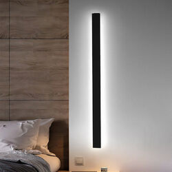 LED Wandleuchte Ultraslim Innen Empfangsbereichen Flurlampe Wandlampe Außen