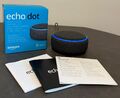 Amazon Echo Dot 3 Generation Smart Lautsprecher - Anthrazit TOP Zustand