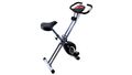 Heimtrainer Ergometer F-Bike Fitnessbike Klappbar Ultrasport Silber LCD-Display