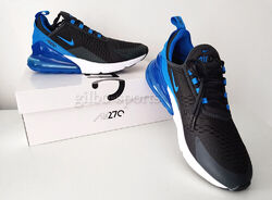 Nike Air Max 270 Black Photo Blue Größe 43 schwarz blau AH8050 028