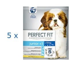 (EUR 6,14 / kg)  Perfect Fit Junior  mit Huhn (5 x 1,4 kg = 7 kg) Welpenfutter