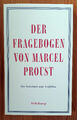 Der Fragebogen von Marcel Proust, © Suhrkamp Verlag 2024, NEU+unbenutzt