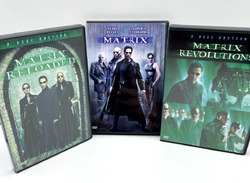 Matrix + Matrix Reloaded + Matrix Revolutions DVD Trilogy I Sehr guter Zustand