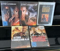 5 DVD Sammlung STIRB LANGSAM - DIE HARD Teil 1-5 (1+2+3+4+5) Bruce Willis