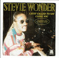 Stevie WONDER Vinyl 45T 7" I JUST CALLED TO SAY I LOVE YOU -MOTOWN 61451 punki64