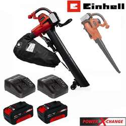 Einhell Akku-Laubsauger / Bläser GE-CL 36/230 Li E- 18V 2 x Akku 4.0 Ah 2 x Lade