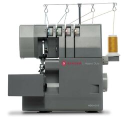 Singer HD0405S strapazierfähige Haushalts-Overlocker Serger Nähmaschine + Zubehör