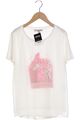 Comma T-Shirt Damen Shirt Kurzärmliges Oberteil Gr. EU 38 Weiß #b9nmntu