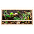 Repiterra® Terrarium Seitenbelüftung Holzterrarium OSB Holz Terrarien 80x40x40cm