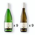 Weinset 18 Fl: Riesling trocken 1L und Riesling Valentin trocken