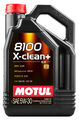 MOTUL 8100 X-CLEAN+ 5W-30 - 5 Liter   (MB 229.51, BMW LL-04, VW 507.00/504.00)