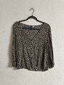 Leoparden Bluse H&M M