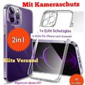 Hülle für iPhone 15 14 13 12 11 Pro Max Mini Plus XR XS Handy Schutz Case Bumper