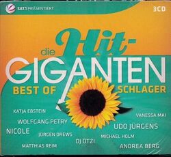 DIE HIT-GIGANTEN - BEST OF SCHLAGER / VARIOUS ARTISTS * NEW 3CD DIGIPAK 2016 *