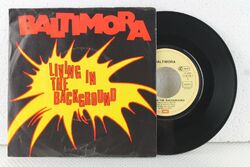 7" - BALTIMORA - Living In The Background - Running For Your Love - 1985 ITALO