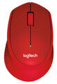 LOGITECH M330 SILENT PLUS Mouse 3 buttons wireless 2.4 GHz USB wireless receiver