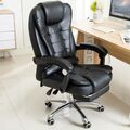 Massage Schreibtischstuhl Bürostuhl Gamingstuhl Racing Chair Chefsessel Fußstütz