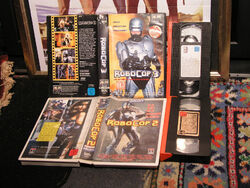 Robocop 2 und Robocop 3 VHS-Raritäten !! Beides Erstauflagen !! Rar !!