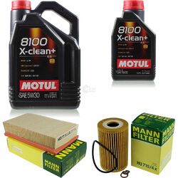 MOTUL 6 L 5W-30 MOTOR-ÖL+MANN-FILTER für BMW E36 316i 318is Touring E34 518i E30