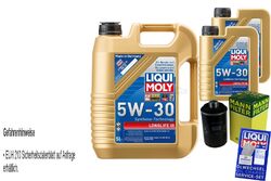 INSPEKTIONSKIT FILTER LIQUI MOLY ÖL 7L 5W-30 für Audi TT 8J3 1.8 TFSI 2.0 A4