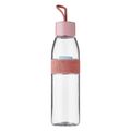 MEPAL Ellipse Trinkflasche Wasserflasche Kunststoff Rosa 500 ml H 27 cm