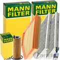 MANN FILTER INSPEKTIONSPAKET passend für BMW 5er E60 E61 520d 163+177 PS